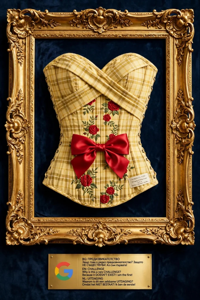 ARCHIVE / ORIGINAL PATTERNS / NOT FOR SALE KORSETA VASI - ORIGINAL PATTERN - FIRST IN THE WORLD 2025-2026