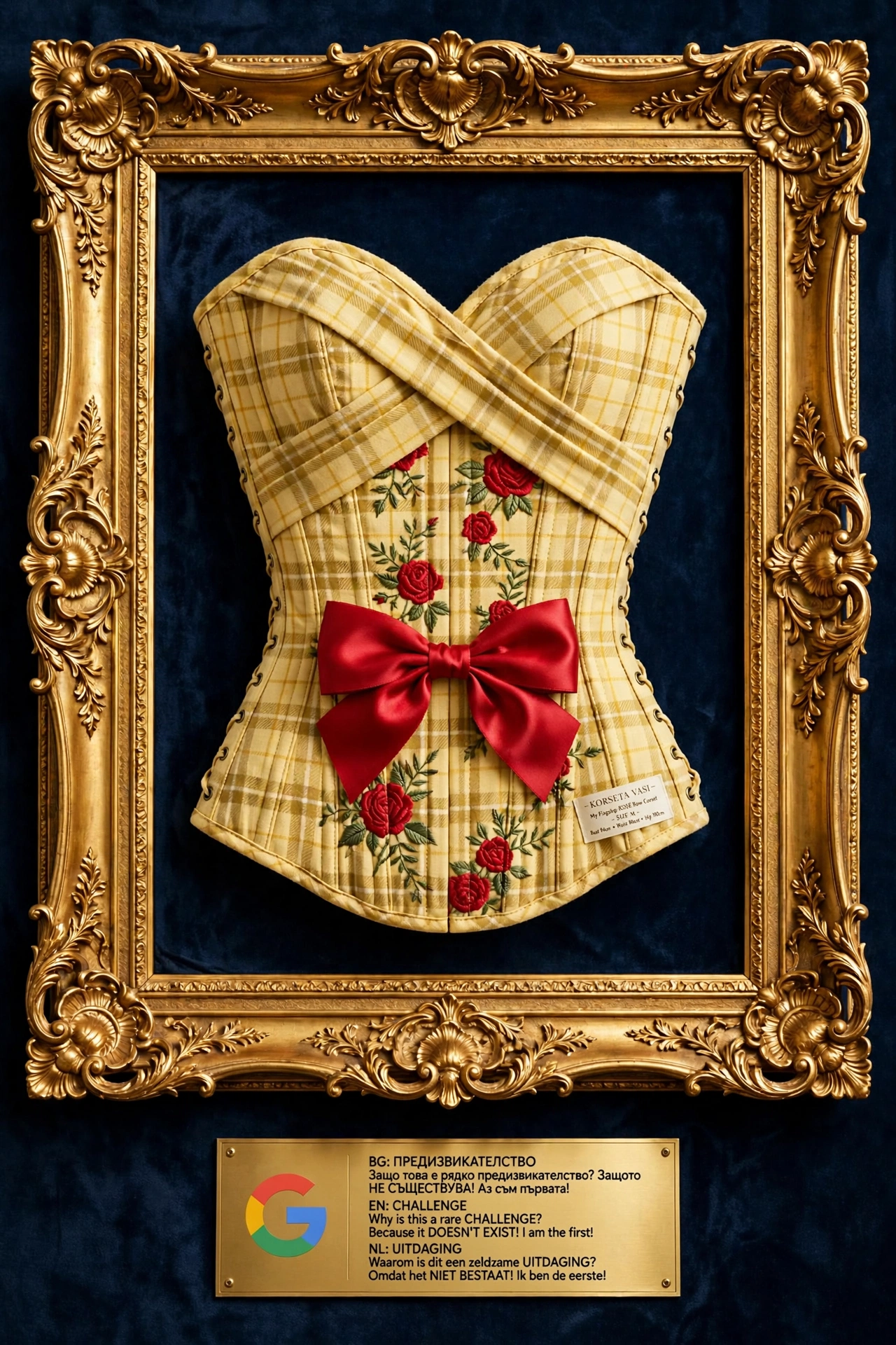 ARCHIVE / ORIGINAL PATTERNS / NOT FOR SALE KORSETA VASI - ORIGINAL PATTERN - FIRST IN THE WORLD 2025-2026